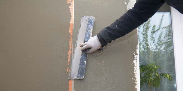 external wall rendering costs