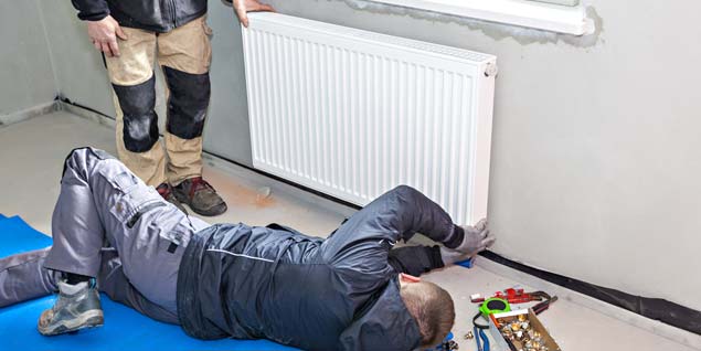 compare average radiator installation costs