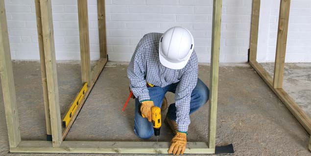 new stud wall installation costs